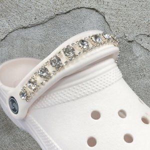 2 pcs Bling Shoes Chain Charm